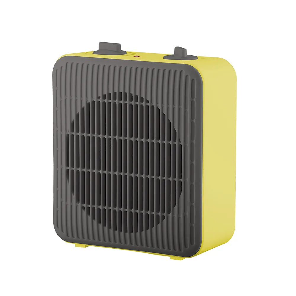 252022028 - Termovent.elect.pegasus 2000w Gris/amarillo 2pot. Proteccion Seg. 23,8x20,6x10,5cm