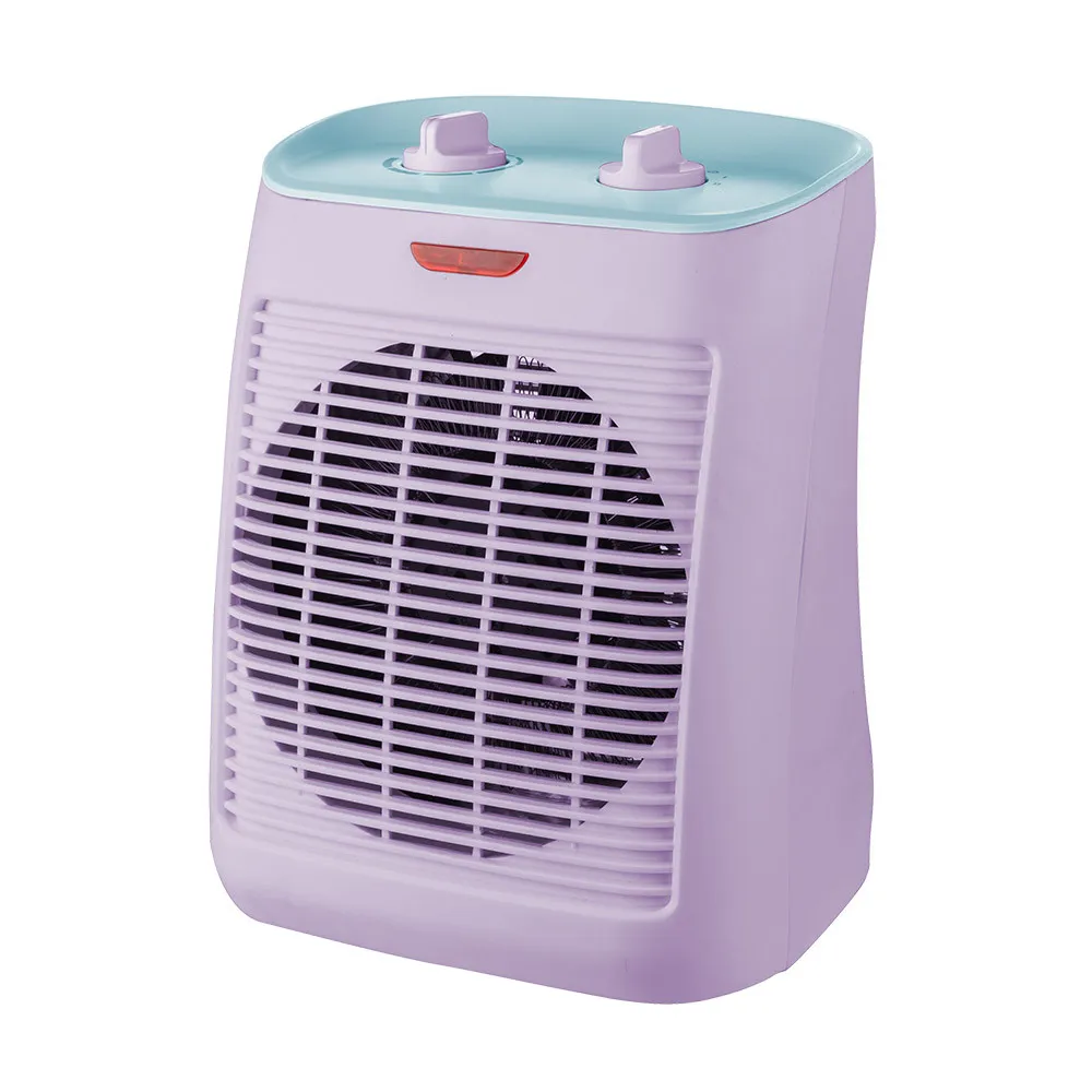 251922019 - Termovent.elect.taray 2000w Lila/turquesa 2potencias  Proteccion Seg.antivuelco 31x21x19cm