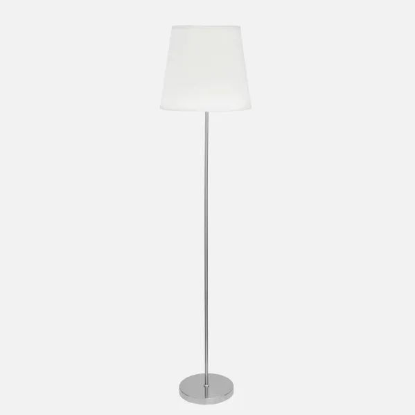 Foot Living room Maldives 1xe27 Nickel/white 175x40x40 Cm