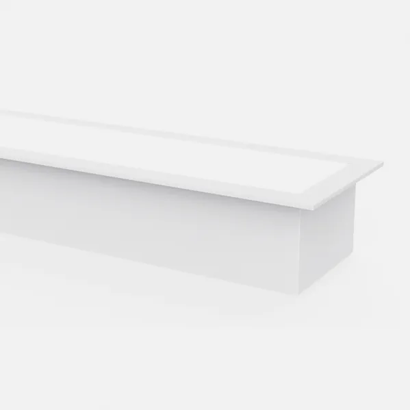 Regleta De Empotrar 40w 6400k Linex Blanco  3200lm 122X6X6,6