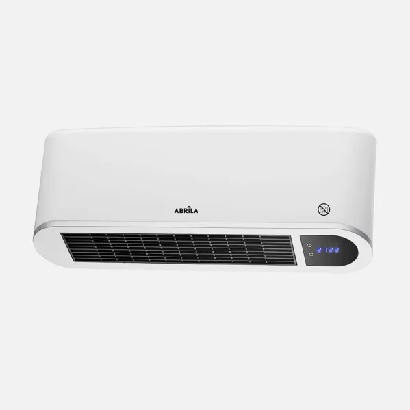 Split Ceramic PTC Bonaire 2000w White 2 powers 3 functions Display,remote,temp,safety.ip23 20,5x50x12cm