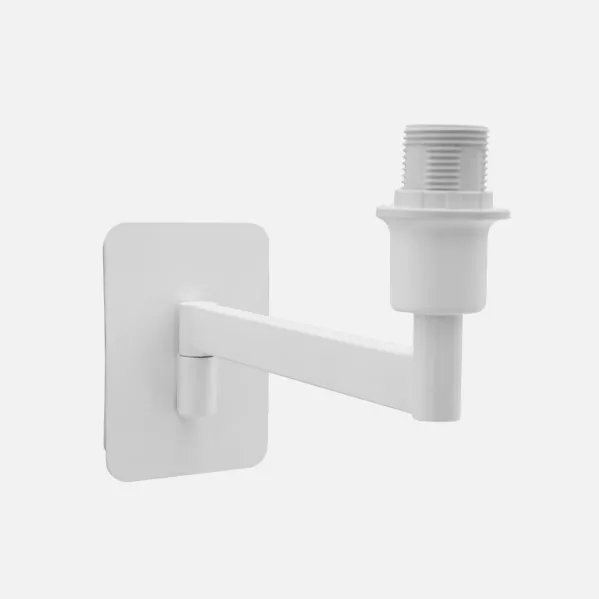 Arm. Wall light Abatible Pivo 1xe14 White 14,5x8x22 Cm