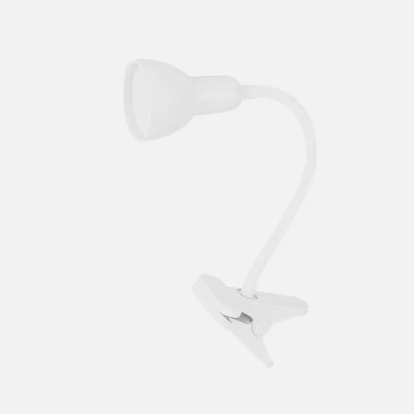 Desk lamp Gates White 6w 450lm 5000k Clip fixing Flexible Adjustable 31x7x11,5 Cm