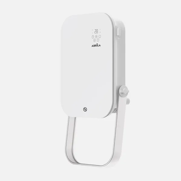 Fan heater Wall Bathroom Austria 2000w White  3functions w/remote and towel rail Display Ip24 50x25x13cm