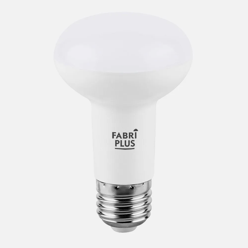 Bombilla Reflectora R63 12w 6000k Fabriplus 1080lm E27 10x 6,3x6,3 Cm