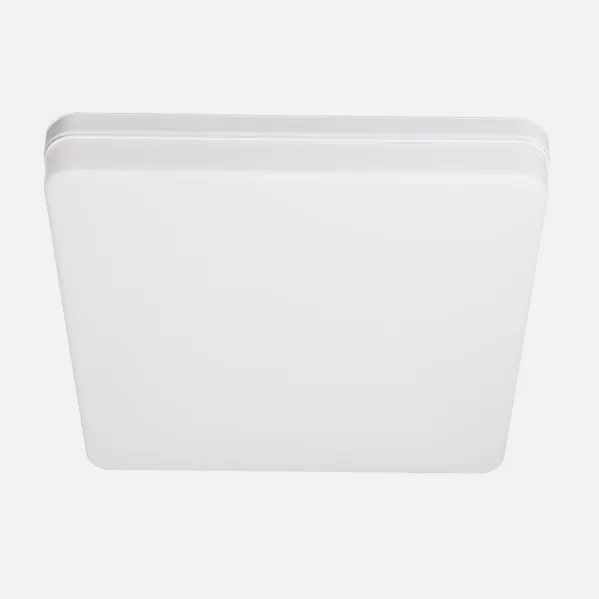 Plafon Futuro 48w 6500k Blanco Cuadrado 4320lm  3,7x30x30 Cm  Sistema De Encaje Rapido