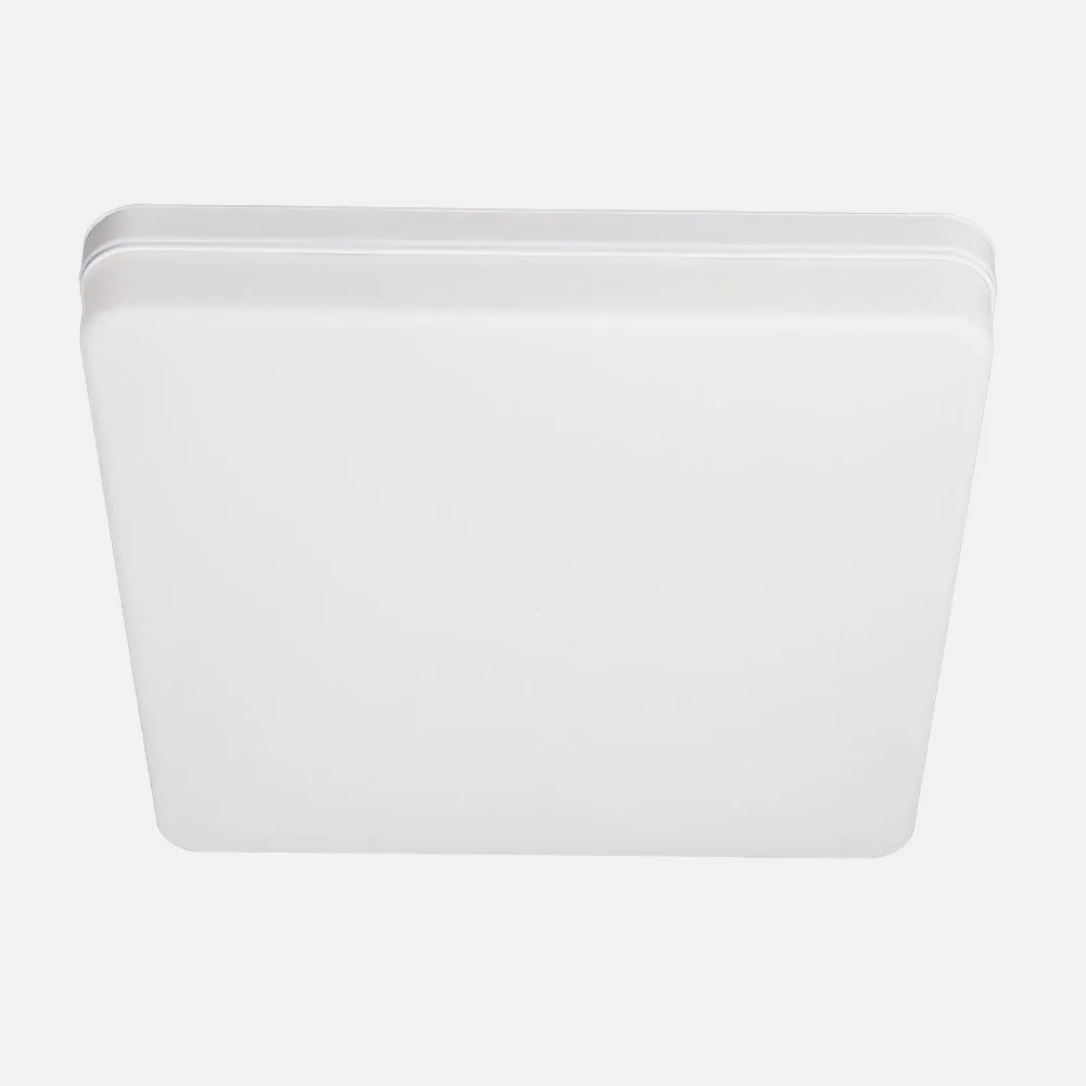 Plafon Futuro 48w 6500k Blanco Cuadrado 4320lm  3,7x30x30 Cm  Sistema De Encaje Rapido
