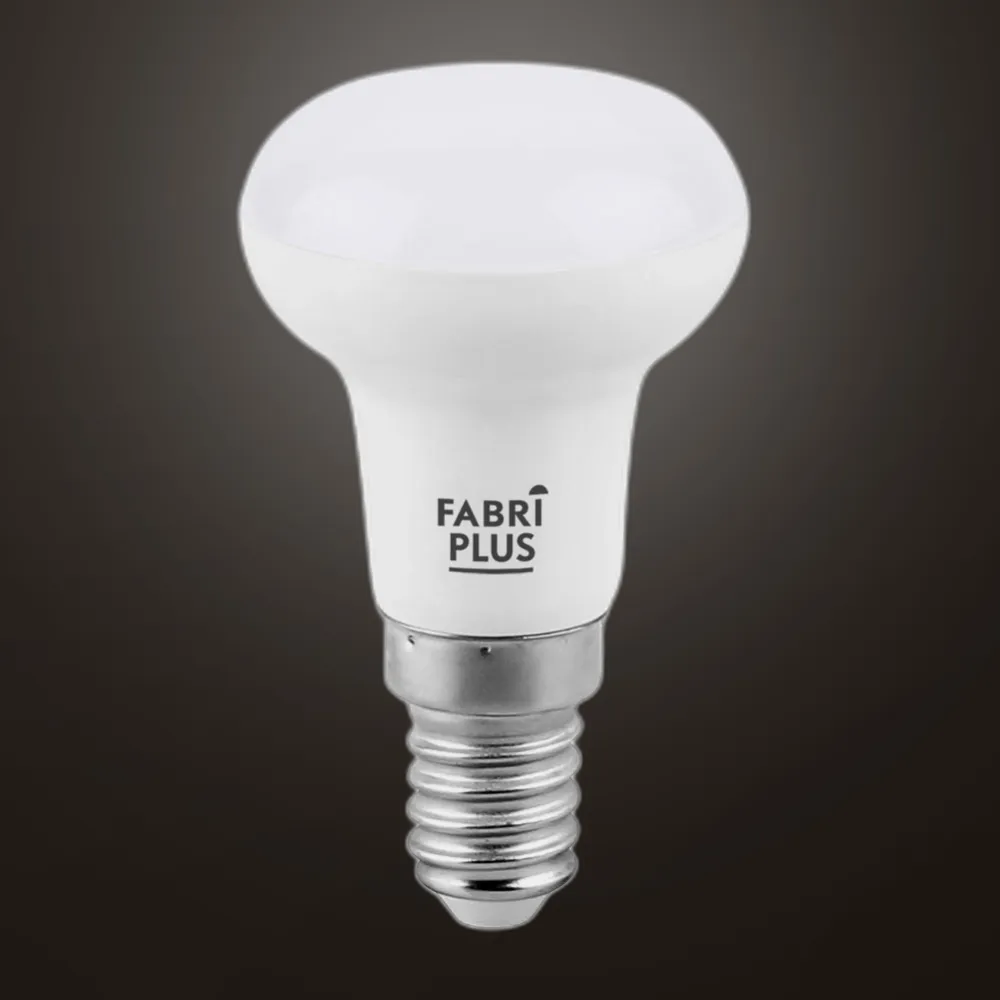 Bombilla Reflectora R50 8w 6000k Fabriplus E14 720lm   8,7x5x5 Cm