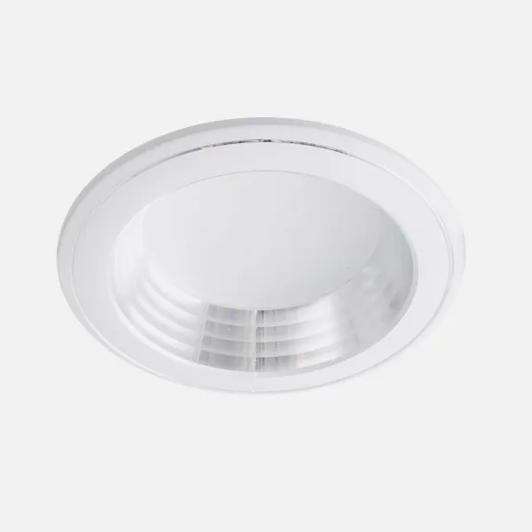 Spotlight Recessed downlight Corfu White/chrome 5w 6500k 5x10x10 Cm Cut-out 7,5d 400lm