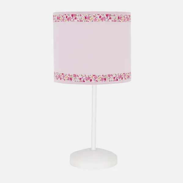 Cenefa Lâmpada de Mesa Cor-de-Rosa 1xe14