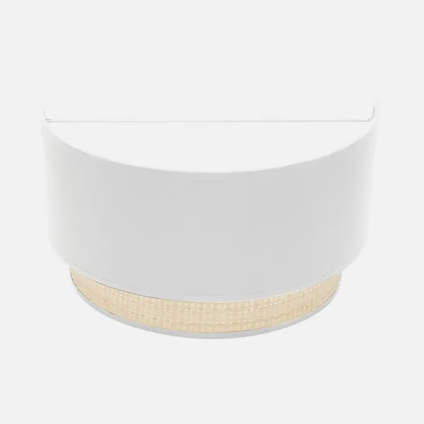 Wall light Kandy 1xe27 Natural/white 17x30x15 Cm