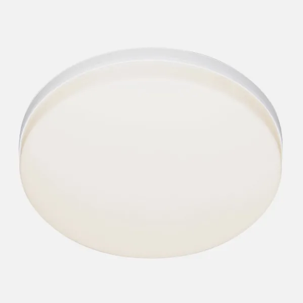 Plafon Trueno 48w 4000k Blanco Redondo 4320lm  3,9x30x30 Cm Sistema De Encaje Rapido
