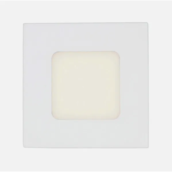 Downlight 3w 4000k Franco Blanco 1x9x9 Cm 168lm Corte 7x7 Cm