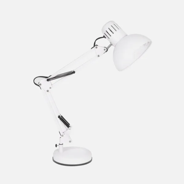 Desk lamp Articulated Rutilo 1xe27 White  57x39x15 Cm
