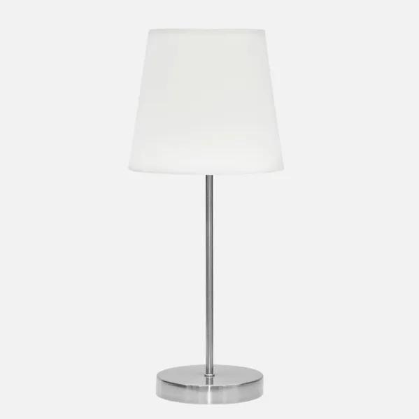 On Table Maldives 1xe14 Nickel/white 46x20x20 Cm