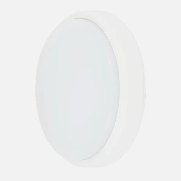 Aplique 18w 6400k Yucatan Redondo Ip65  Blanco  21x21x6 Cm 1710 Lm