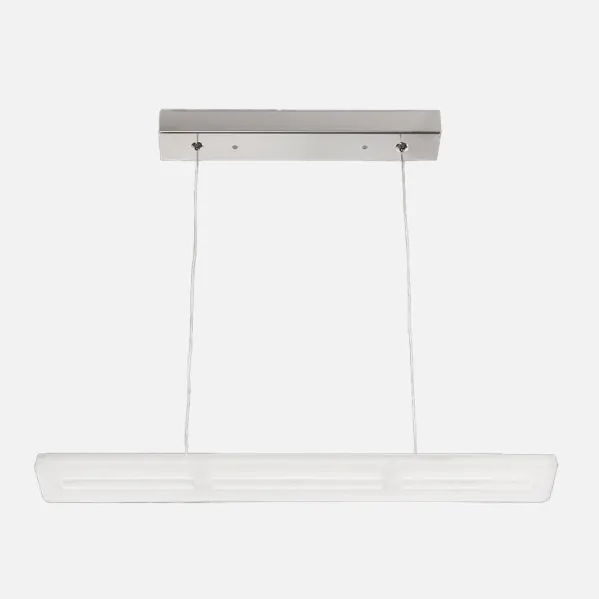 Colgante 24w 4000k Acropolis  Blanco/cromo  1920lm (regx60)