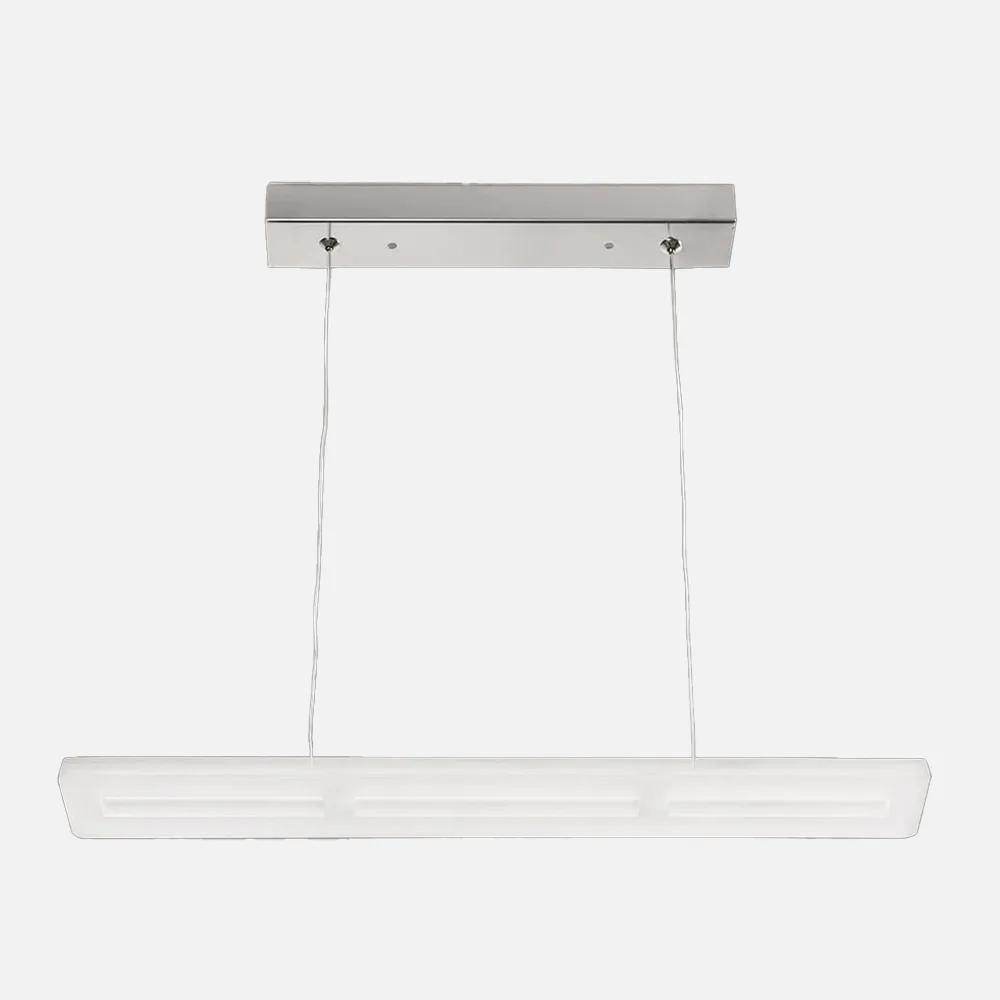 Colgante 24w 4000k Acropolis  Blanco/cromo  1920lm (regx60)