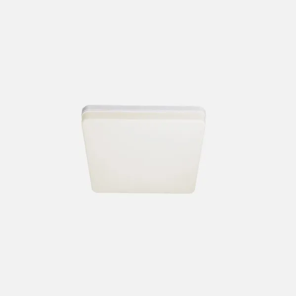 Plafon Futuro 18w 4000k Blanco Cuadrado 1620lm  3,7x15x15 Cm Sistema De Encaje Rapido