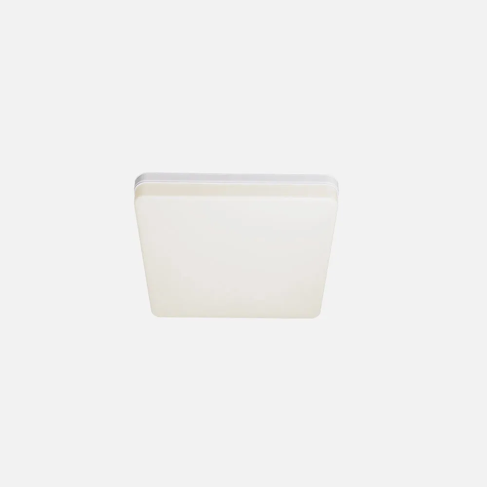 Plafon Futuro 18w 4000k Blanco Cuadrado 1620lm  3,7x15x15 Cm Sistema De Encaje Rapido