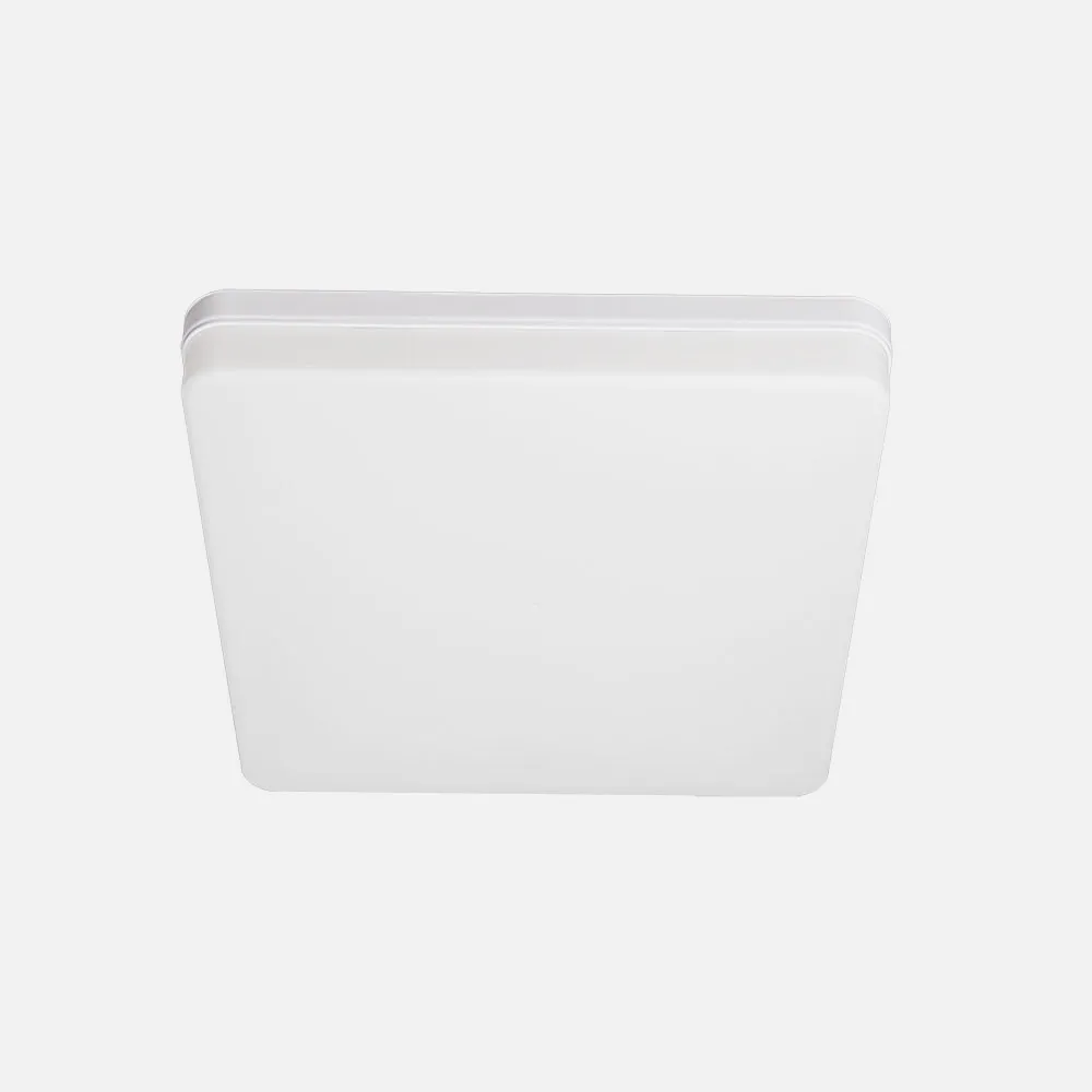 Plafon Futuro 36w 6500k Blanco Cuadrado 3240lm  3,7x23x23 Cm  Sistema De Encaje Rapido