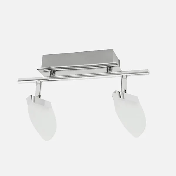 Regleta Foco Tanzania Cromo Smd 10w 900lm 17x30