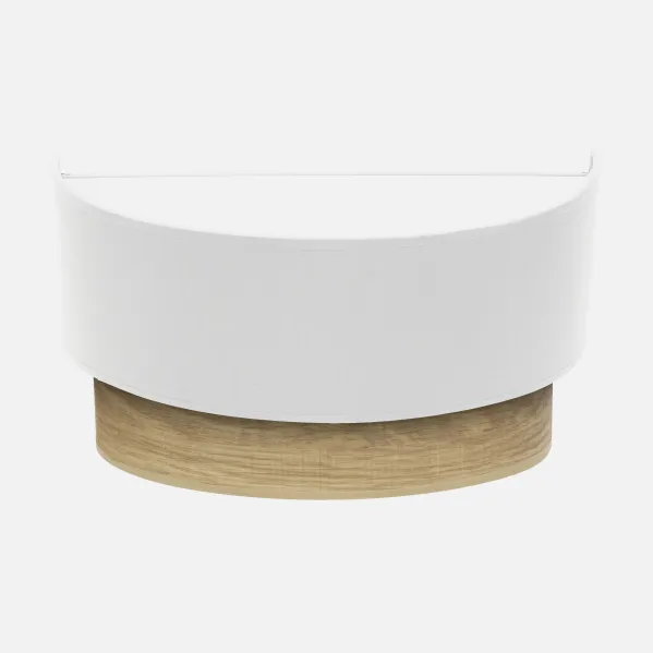 Blanco/Madera Clara