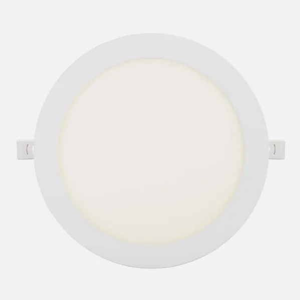 Downlight Obsidiana 24w 4000k White Round 2040lm  2,5x30x30 Cm Cut-out 27,5 Cm