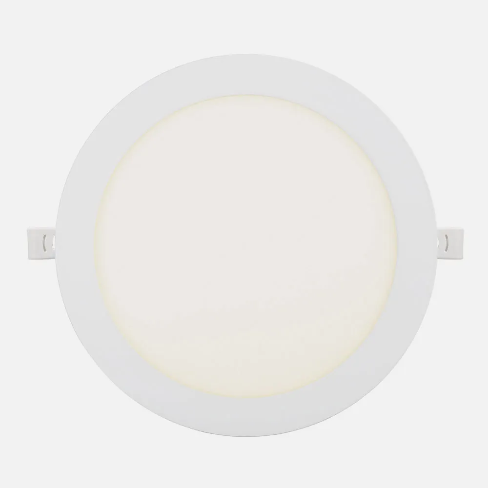Downlight Obsidiana 24w 4000k Blanco Redondo 2040lm  2,5x30x30 Cm Corte 27,5 Cm