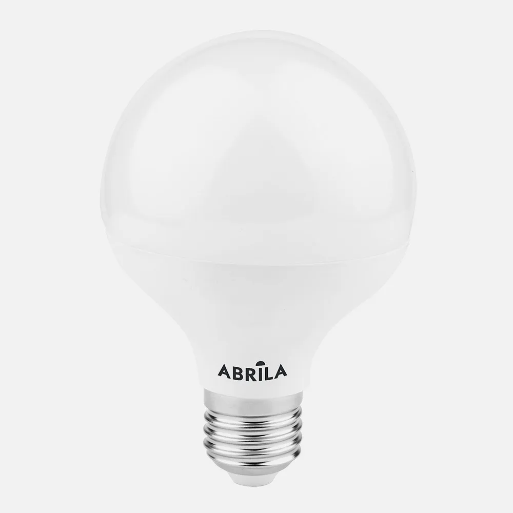 Bombilla Globo 18w 6000k Abrila E27 1680lm  15,9x12x12 Cm