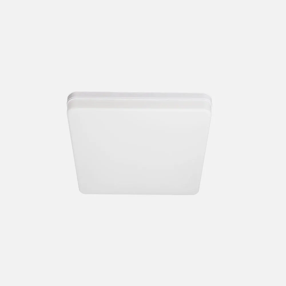 Plafon Futuro 24w 6500k Blanco Cuadrado 2160lm  3,7x18x18 Cm  Sistema De Encaje Rapido