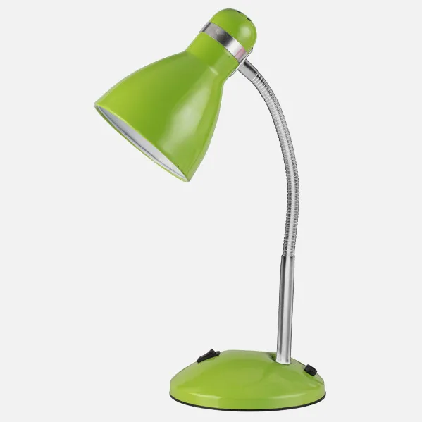 Desk lamp Lazulita 1xe27 Green/chrome 38x23x14,5 Cm