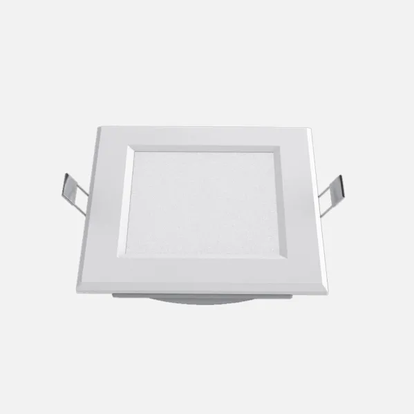Downlight Led Intego Cuadrado13w 630lm 3,5x15,5x15,5 Cm Blanco 4000k Corte 12,5x12,5 Cm