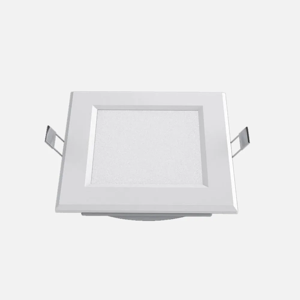 Downlight Led Intego Cuadrado13w 630lm 3,5x15,5x15,5 Cm Blanco 4000k Corte 12,5x12,5 Cm