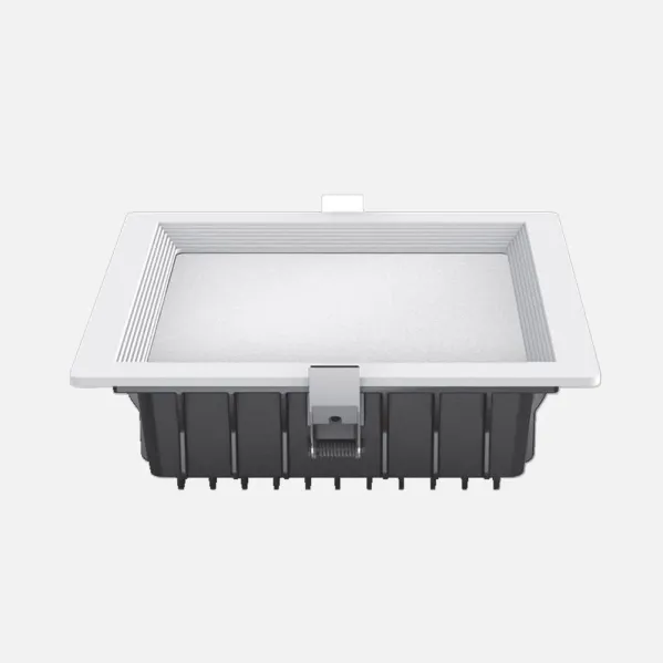 Downlight Led Serie Intego 32w 1880lm 22x22x68 Blanco 4000k