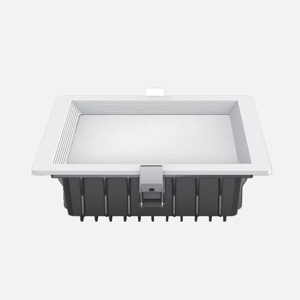 Downlight Led Serie Intego 32w 1880lm 22x22x68 Blanco 4000k