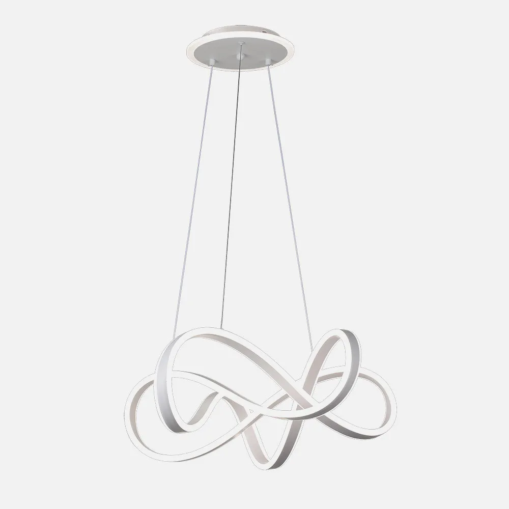 Colgante Way Blanco 257w 3000-4000-6000k 20904lm Regx55x55cm C/luz Ambiente Remoto Y Reg.intensidad