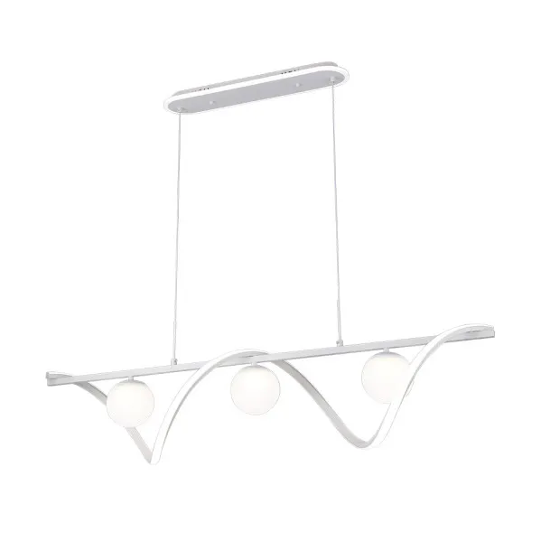 Colgante Century Blanco 151w 3000-4000-6000k 12590lm C/luz Ambiente, Remoto, Reg.intensidad Regx120x26cm
