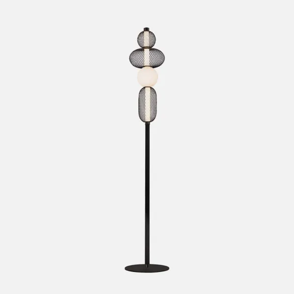 Foot Living room Mimosa Black 20w 4000k 2200lm 155x25x25 Cm
