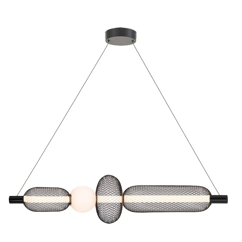 250692039 - Pendant light Mimosa Black 20w 4000k 2200lm Regx99,5x22 Cm