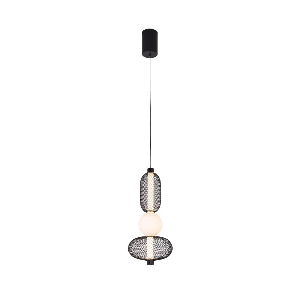 250691329 - Pendant light Mimosa Black 13w 4000k 1430lm Regx22x22cm