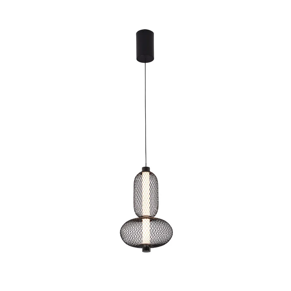 250690929 - Pendant light Mimosa Black 9w 4000k 990lm Regx22x22cm