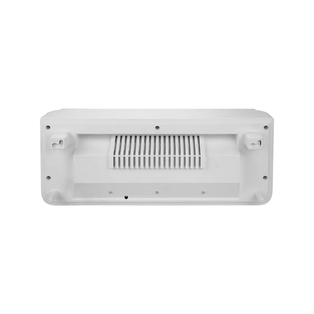 Split Ceramico Ptc Zarate 2000w Negro/blanco 2pot.3func.remoto,temporizador7dias,prot.seg.ventanas Abiertas 18x43x14cm