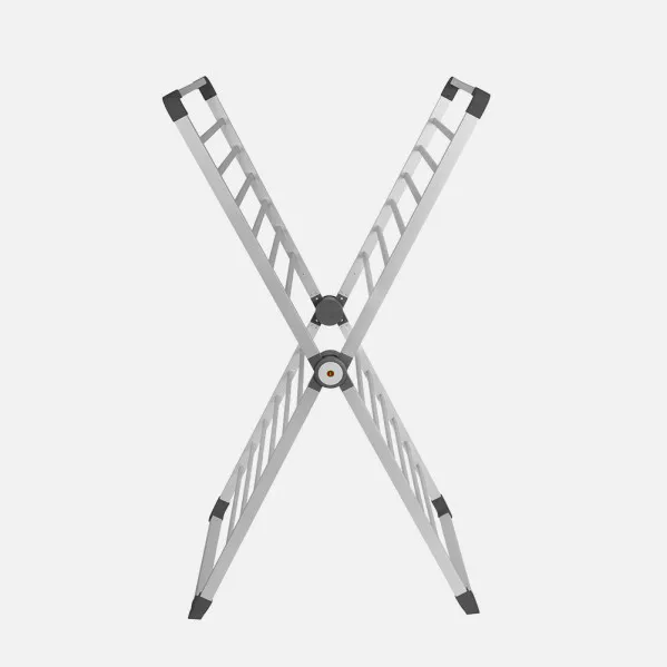 Electric maxi clothes airer Algarrobo 360w Aluminium, X-shaped, cable 1,2m 126x70x56cm