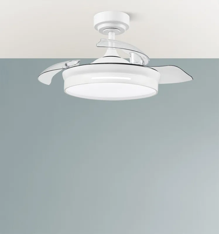 Ventilador Dc 48w Micenas Blanco 3asp.91d 6vel 4800lm 3000-4500-6000k Remoto+Reg.intensidad+memoria+temporiz 25