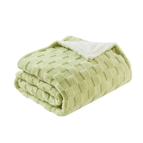 Blanket Elect.alcantara Green/White 160w 160x120cm 9lev Auto shut-off, Safety protec.,washable
