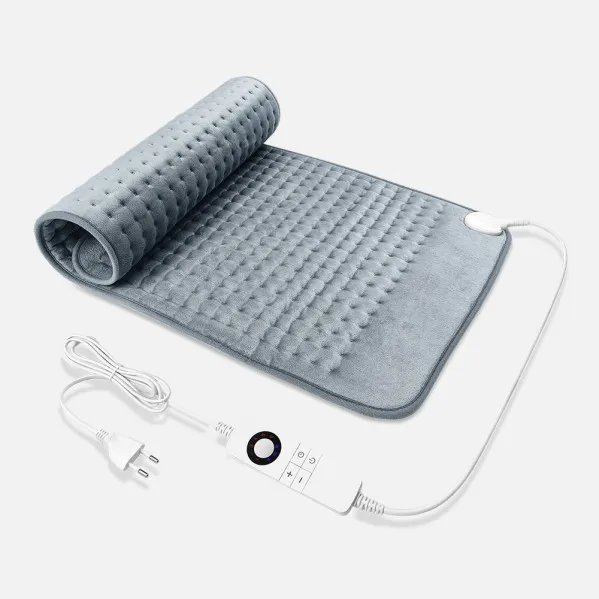 Pad Elect.bustillo Grey 100w 85x45cm 6lev Auto shut-off, Adjustable temperature,washable