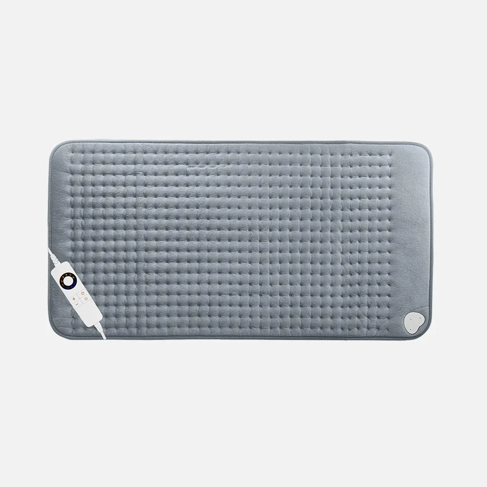 Almohadilla Elect.bustillo Gris 100w 85x45cm 6niv Autoapagado, Temperatura Reg,lavable