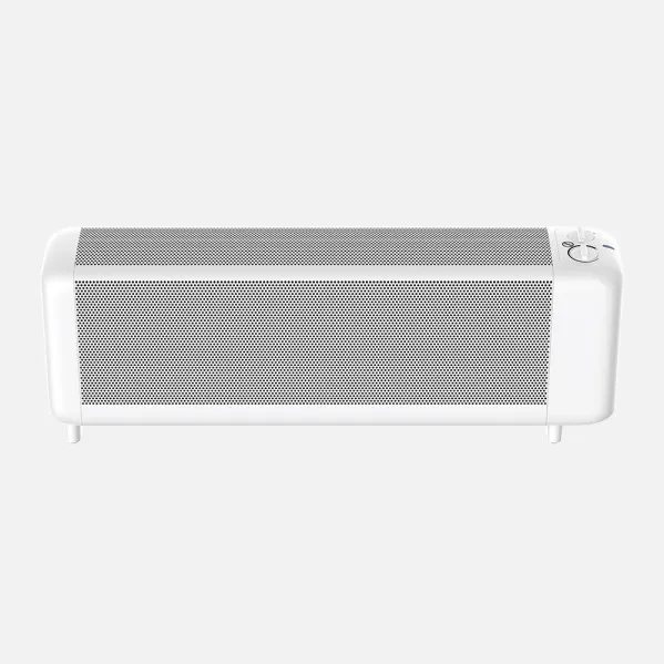 Radiador De Mica Pinsapo 2000w Blanco 2pot Antivuelco Luz Ind.protecc.seg.termost.reg.29x80x16cm