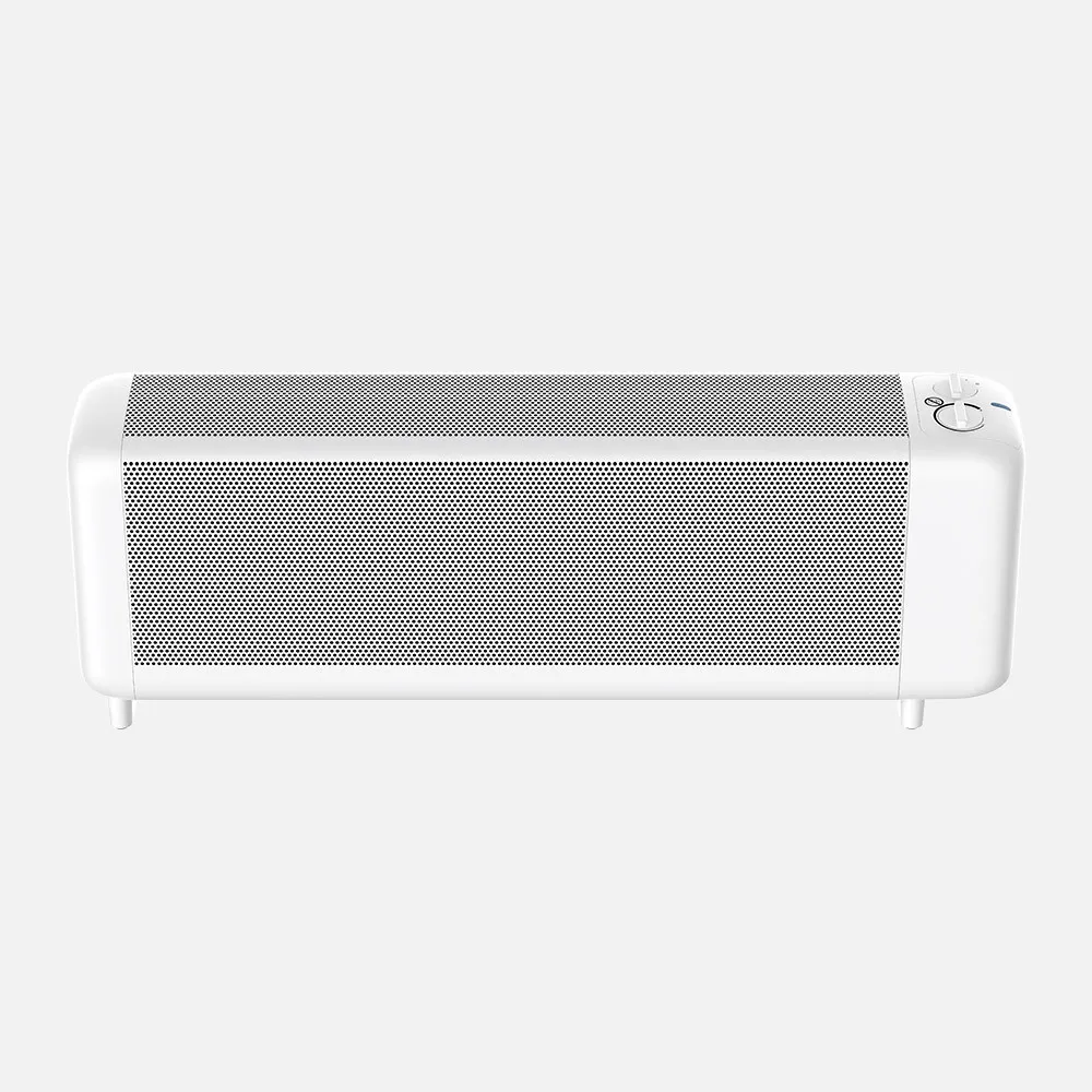Radiador De Mica Pinsapo 2000w Blanco 2pot Antivuelco Luz Ind.protecc.seg.termost.reg.29x80x16cm